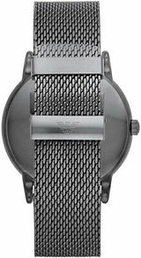 Emporio Armani Luigi Quartz Blue Dial Grey Mesh Bracelet Watch For Men - AR11053 Buy Now By Emporio Armani