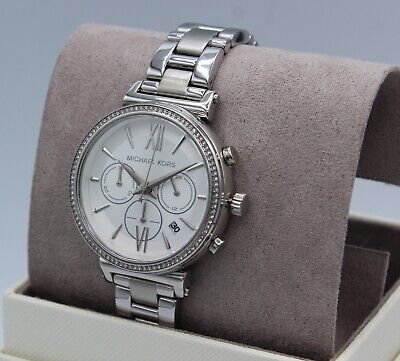 Michael Kors Sofie Quartz Silver Dial Silver Steel Strap Watch For Women - MK6575 Buy Now By Michael Kors