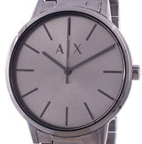 Armani Exchange Cayde Analog Grey Dial Grey Steel Strap Watch For Men - AX2722 Buy Now By Armani Exchange