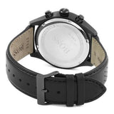 Hugo Boss Grand Prix Black Dial Black Leather Strap Watch for Men - 1513474 Buy Now By Hugo Boss