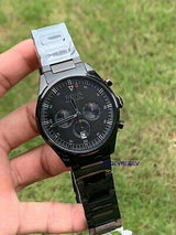 Hugo Boss Pioneer Black Dial Black Steel Strap Watch for Men - 1513714 Buy Now By Hugo Boss