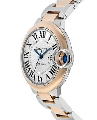 Shop Cartier Ballon Bleu de Cartier Silver Dial Two Tone Steel Strap Watch for Women - W2BB0032 in USA