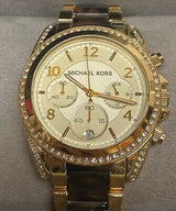 Michael Kors Blair Gold Dial Two Tone Steel Strap Watch for Women - MK6094 Buy Now By Michael Kors