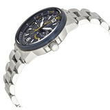 Citizen Promaster Nighthawk Eco Drive Navy Blue Dial Silver Steel Strap Watch For Men - BJ7006-56L Buy Now By Citizen