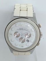 Marc Jacobs Pelly White Dial White Silicone Strap Watch for Women - MBM2565 Buy Now By Marc Jacobs