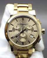 Burberry The City Gold Dial Gold Steel Strap Watch for Women - BU9753 Buy Now By Burberry