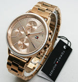 Tommy Hilfiger Carly Rose Gold Dial Rose Gold Steel Strap Watch for Women - 1781788 Buy Now By Tommy Hilfiger
