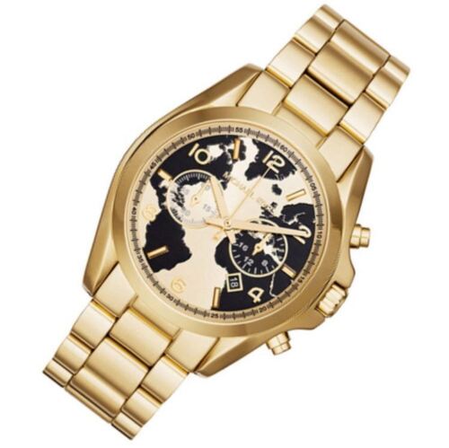 Michael Kors Bradshaw Stop Hunger Black Gold Dial Gold Steel Strap Watch for Women - MK6272 Buy Now By Michael Kors