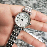 Emporio Armani Gianni White Dial Silver Steel Strap Watch For Women - AR1763 Buy Now By Emporio Armani
