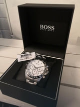 Hugo Boss Rafale Competitive Sport Silver Dial Silver Steel Strap Watch for Men - 1513511 Buy Now By Hugo Boss