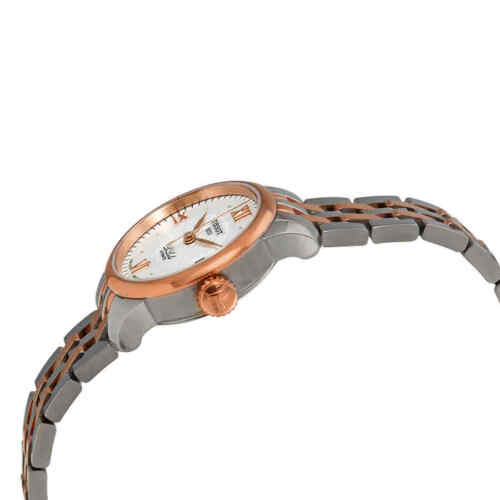 Tissot Le Locle Automatic Lady Silver Dial Two Tone Steel Strap Watch For Women - T41.2.183.16 Buy Now By Tissot