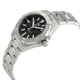 Shop Tag Heuer Aquaracer Black Dial Silver Steel Strap Watch for Women - WBD1310.BA0740 in USA