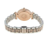 Emporio Armani Gianni T Bar Pink Dial Two Tone Steel Strap Watch For Women - AR11223 Buy Now By Emporio Armani