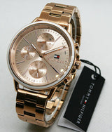 Tommy Hilfiger Carly Rose Gold Dial Rose Gold Steel Strap Watch for Women - 1781788 Buy Now By Tommy Hilfiger