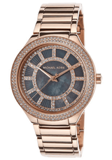 Michael Kors Kerry Black Mother of Pearl Dial Rose Gold Dial Watch for Women - MK3397 Buy Now By Michael Kors