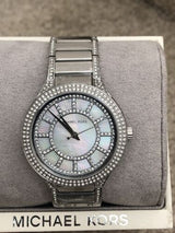 Michael Kors Kerry Silver Tone Silver Steel Strap Watch for Women - MK3311 Buy Now By Michael Kors