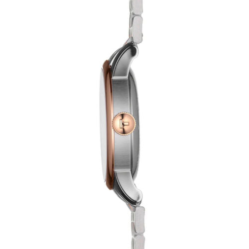 Tissot Le Locle Powermatic 80 Diamonds Silver Dial Two Tone Steel Strap Watch For Men - T006.407.22.036.01 Buy Now By Tissot
