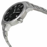 Tissot T Classic Powermatic 80 Black Dial Silver Steel Strap Watch For Men - T41.1.483.52 Buy Now By Tissot