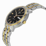 Tissot Automatics III Day Date Black Dial Two Tone Steel Strap Watch For Men - T065.430.22.051.00 Buy Now By Tissot