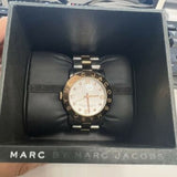 Marc Jacobs Amy Silver Dial Two Tone Steel Strap Watch for Women - MBM3194 Buy Now By Marc Jacobs