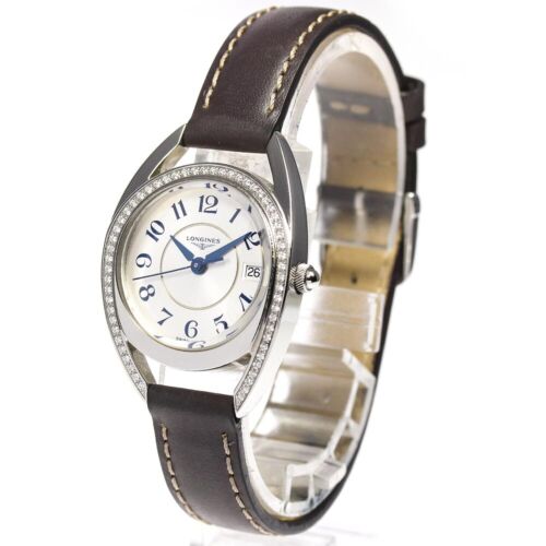 Shop Longines Equestrian Arche Quartz Diamond Watch for Women - L6.136.0.71.2 in USA