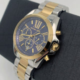 Michael Kors Bradshaw Blue Dial Two Tone Steel Strap Watch for Women - MK5976 Buy Now By Michael Kors