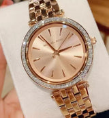 Michael Kors Darci Rose Gold Dial Rose Gold Stainless Steel Strap Watch for Women - MK3366 Buy Now By Michael Kors