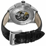 Emporio Armani Meccanico Automatic Black Dial Leather Strap Watch For Men - AR4629 Buy Now By Emporio Armani