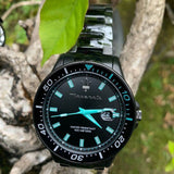 Maserati SFIDA Aqua Edition Analog Black Dial Black Steel Strap Watch For Men - R8853144001 Buy Now By Maserati