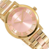 Michael Kors Norie Gold Dial Two Tone Steel Strap Watch for Women - MK3586 Buy Now By Michael Kors