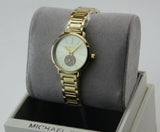 Michael Kors Portia Quartz Gold Dial Gold Steel Strap Watch For Women - MK3838 Buy Now By Michael Kors