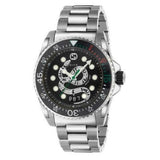 Shop Gucci Dive Snake Black Dial Silver Steel Strap Watch For Men - YA136218 in USA