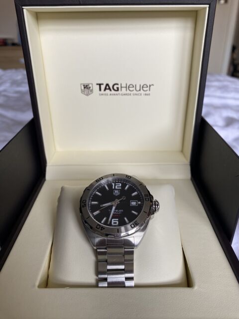 Tag Heuer Formula 1 Automatic Black Dial Silver Steel Strap Watch for Men - WAZ2113.BA0875 Buy Now By Tag Heuer