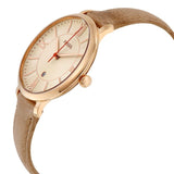 Fossil Jacqueline White Dial Brown Leather Strap Watch for Women - ES3487 Buy Now By Fossil