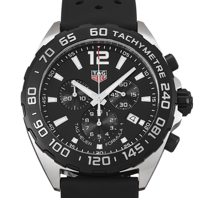 Tag Heuer Formula 1 Black Dial Black Leather Strap Watch for Men - CAZ1010.FT8024 Buy Now By Tag Heuer