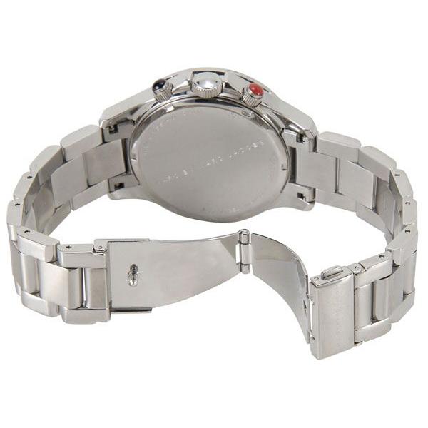 Marc Jacobs Rock Chronograph White Dial Silver Steel Strap Watch for Men - MBM5027 Buy Now By Marc Jacobs