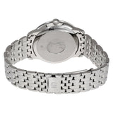 Shop Omega De Ville Prestige Co-Axial Rhodium Silver Dial Silver Steel Strap Watch for Men - 424.10.40.20.02.001 in USA