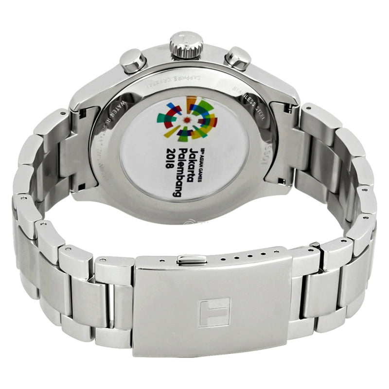 Tissot Chrono XL Quartz Asian Games Edition Black Dial Silver Steel Strap Watch For Men - T116.617.11.057.02 Buy Now By Tissot