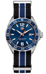 Tag Heuer Formula 1 Quartz Blue Dial Two Tone NATO Strap Watch for Men - WAZ1010.FC8197 Buy Now By Tag Heuer