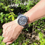 Shop Tommy Hilfiger Sport Multifunction Black Dial Black Rubber Strap Watch for Men - 1791143 in USA