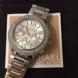 Michael Kors Camille Silver Dial Silver Steel Strap Watch for Women - MK5634 Buy Now By Michael Kors