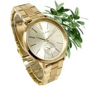 Michael Kors Jaryn Analog Quartz Gold Dial Gold Steel Strap Watch For Women - MK3500 Buy Now By Michael Kors