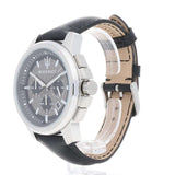 Maserati Successo 44mm Grey Dial Black Leather Strap Watch For Men - R8871621006 Buy Now By Maserati
