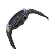 Shop Salvatore Ferragamo Sapphire Chrono Black Dial Black Rubber Strap Watch for Men - SFME00621 in USA