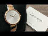 Calvin Klein Seduce Silver Dial Two Tone Steel Strap Watch for Women - K4E2N61X Buy Now By Calvin Klein
