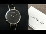 Calvin Klein Seduce Black Dial Two Tone Steel Strap Watch for Women - K4E2N111 Buy Now By Calvin Klein