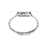 Seiko 5 Sport Automatic SKX Series Black Dial Silver Steel Strap Watch for Men - SRPK99K1