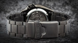Seiko 5 Sports Automatic Black Dial Black Steel Strap Watch For Men - SRPD65K1 Buy Now By Seiko
