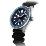 Shop Seiko Prospex Analogue Automatic Diver Blue Dial Black Rubber Strap Watch For Men - SPB053J1 in USA