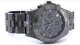 Marc Jacobs Blade Chronograph Black Dial Black Steel Strap Watch for Women - MBM3103 Buy Now By Marc Jacobs